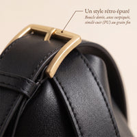 Sac porté épaule femme Manon, forme arrondie