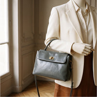 Sac bandoulière femme Émily, format satchel
