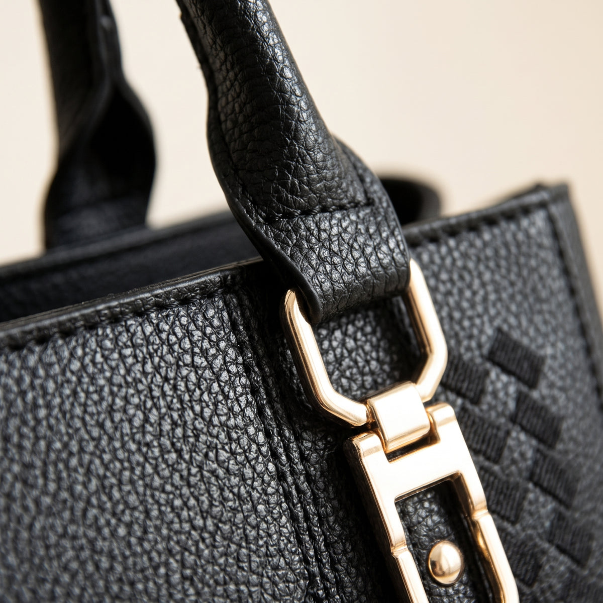 Sac à main femme Juliette, détail tressé