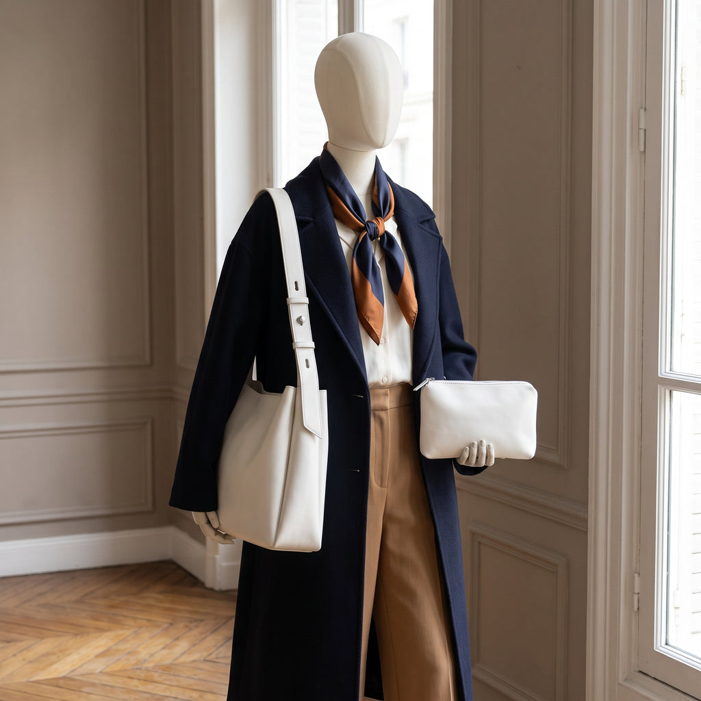 Sac satchel femme Bella avec pochette assortie