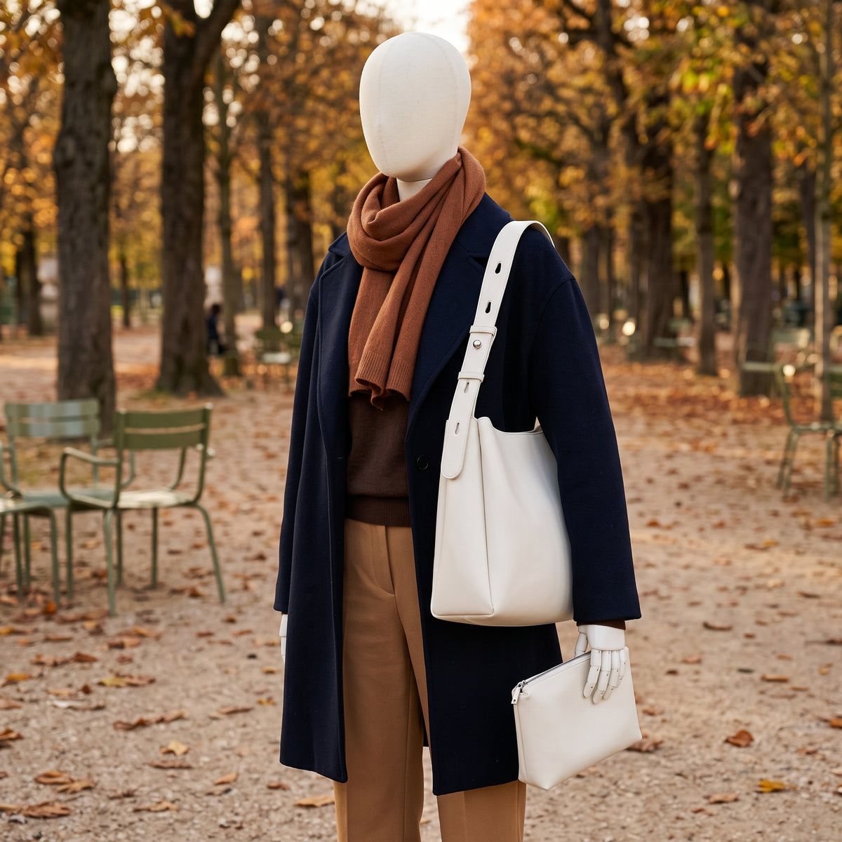 Sac satchel femme Bella avec pochette assortie