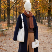 Sac satchel femme Bella avec pochette assortie